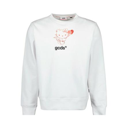 Gcds Sweatshirts Hvid, Herre
