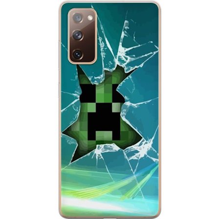 Kompatibelt Mobilskal till Samsung Samsung Galaxy S20 FE MineCraft