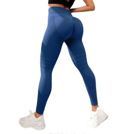 3D Cellulite Leggings Høj Talje Butt Lifting Mavekontrol