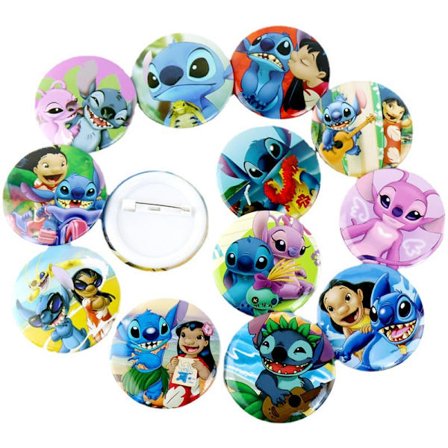 12-pack Stygnmärken Runda Märken