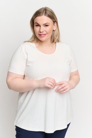 Ciso - Kortærmet T-shirt - Råhvid