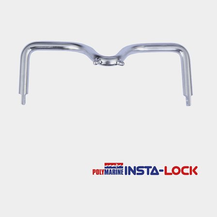 Háček na gumovou podložku pro nafukovací člun Polymarine Single Insta-Lock Bar, 1 kus