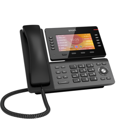 SNOM D865 VOIP Telefon (SIP) o. Netzteil