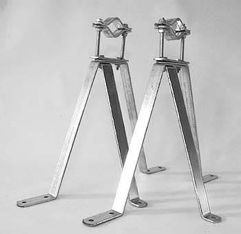 Televes VF335P Beslag for mere kraftfuld antenne og parabolantenne 50-76 mm, 35 cm, Antennemateriel