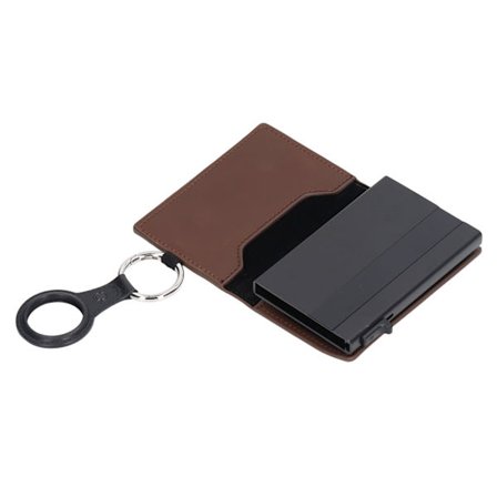 Kreditkortpung i aluminiumslegering med identitetstyveribeskyttelse til mænd og kvinder