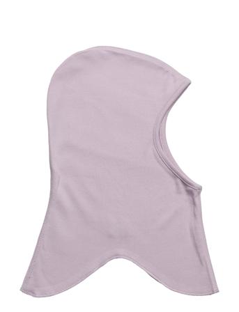 Cotton Fullface - Solid Accessories Headwear Balaclava Lilla Mikk-Line