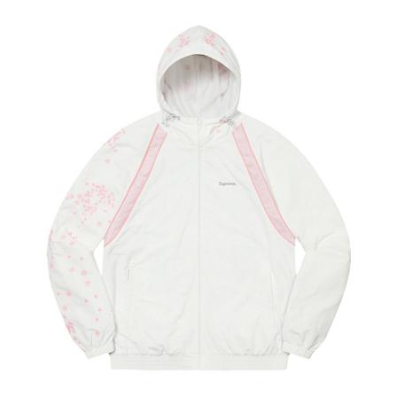 Supreme, Light Jackets Wit, Heren, Maat:2XL