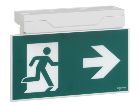 Schneider Electric OVA48406 Nödljusarmatur med piktogramset 32 m, Belysning