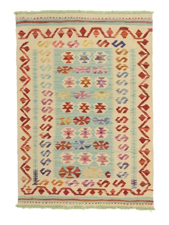 76X110 Tappeto Kilim Afghan Old Style Orientale (Lana, Afghanistan) Carpetvista