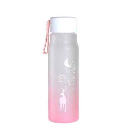 Bärbar Älg Gradient Frostad Vattenkopp Vattenflaska Utomhussport