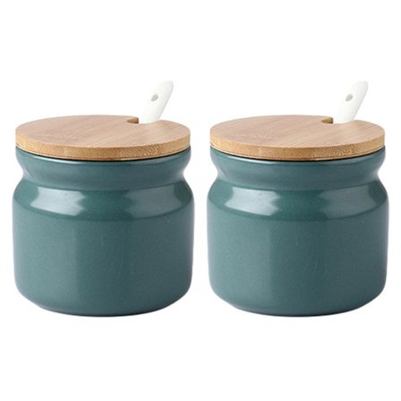 Keraamiset kulhot, posliinisokerikulho puukannella jne.