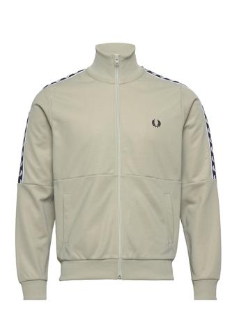 Panelled Taped Trk Jkt Beige Fred Perry
