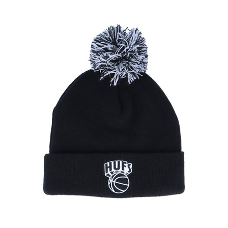 HUF - Musta pom Beanie - Eastern Beanie Black Pom @ Hatstore