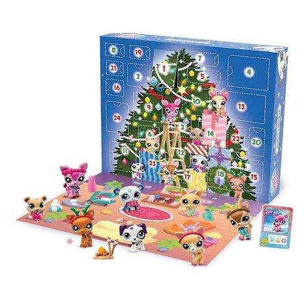 Adventskalender LPS Gen 7 Autentiska Mystery Figurer Överraskningssamlarleksak 26st