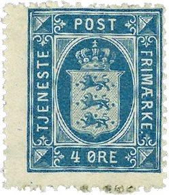 Danmark 1916 - Tjenestemærke AFA 13 - Postfrisk