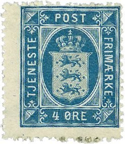Danmark 1916 - Tjenestemærke AFA 13 - Postfrisk
