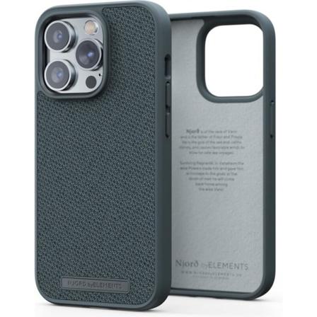 Njord By Element Iphone 14 Pro Skal Premium Texti - Mörkgrå