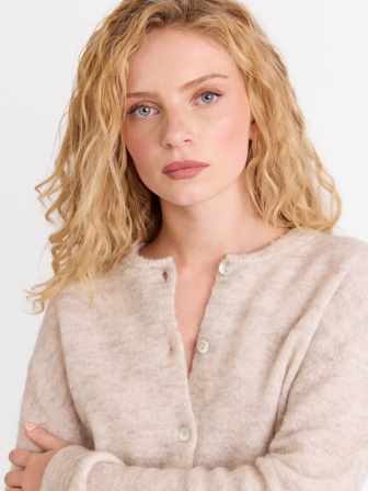 Jean Paul Femme - Adele cardigan - Dame - Grå - Gensere & Cardigans - XL