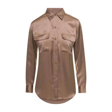 Equipment Shirts Brun, Dame Skjorter