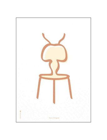 Myren Hvid Patterned Brainchild