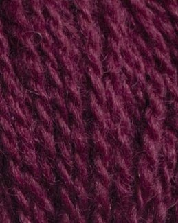 Garn Järbo 2 tr ull Mørk cerise