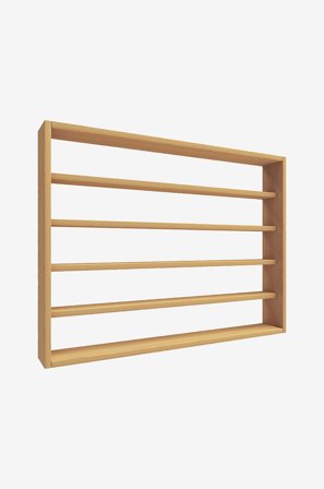 VCM - Vcm Væghylde Osado L - Beige - Hylder - Fra Homeroom