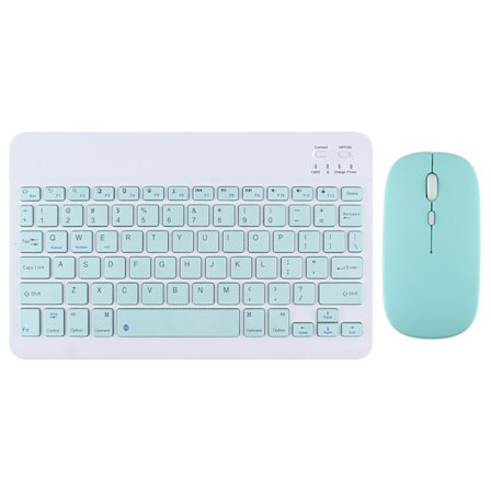 Trådlöst tangentbord och mus för iPad Air 5, 4 Pro, 11, Bluetooth, spanska, engelska, Android, iOS, Windows, telefon, surfplatta