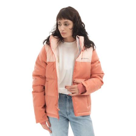 Columbia, Kurtka damska Columbia Bulo Point Down Jacket 1955141 890 Różowy, Kobieta, Rozmiar: M