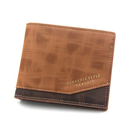 Herrplånbok Gångjärn Plånbok LJUSBRUN - high quality