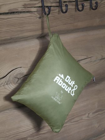 Norsk Dun Out&About Dunpledd Grønn