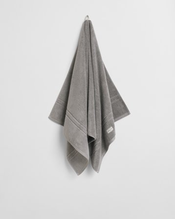 GANT Wohnaccessoires Premium Handtuch 70 x 140 (70x140) Grau