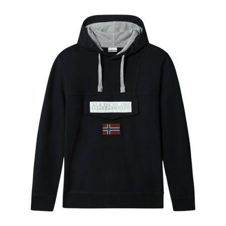 Napapijri Hoodie Blå, Herre, Størrelse: S