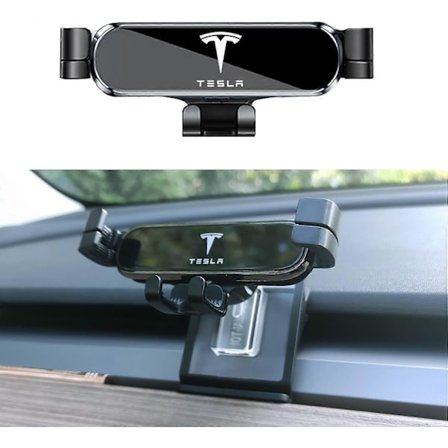 Tesla Model 3 Model Y Gravity -puhelinteline, yhteensopiva kaikkien 4-6,5 tuuman puhelimien kanssa