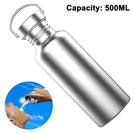 Sportvattenflaska i rostfritt stål i bulk, dubbelväggsisolerad -FA-