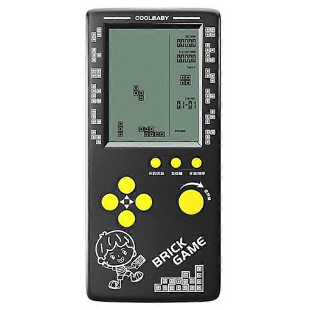 Tetris Spillekonsol Klassisk Blokspil Puslespil Spiller Håndholdt Spillemaskine Murstensspil Batterier ikke inkluderet