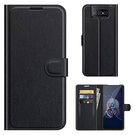 Classic Asus Zenfone 8 Flip fodral - Svart