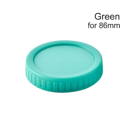 6stk Mason Jar Låg 70mm 86mm GRØN TIL 86MM6STK 6STK