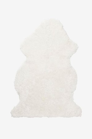 Skinnwille - Fåreskind Curly - Hvid - Skind & skindtæpper - Fra Homeroom