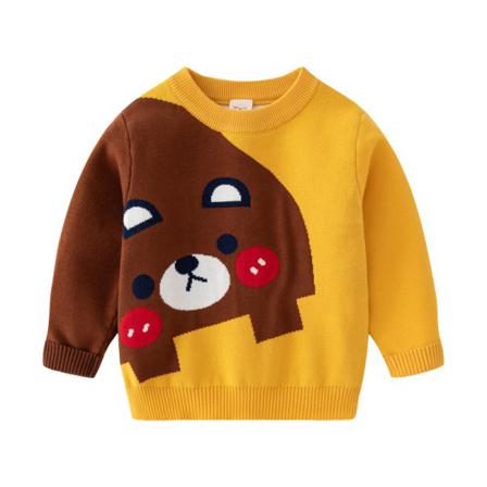 Boy Crew Neck Tröja Printed Pullover
