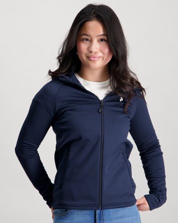 Peak Performance Jr Rider Essentials Zip Blauw Hoodies Meisjes - Kids Brand Store