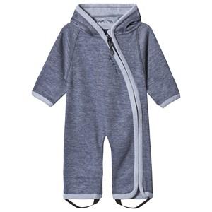 Isbjörn Of Sweden Denim Woolly Onesie 56/62 cm - All in ones - 56/62 cm - Blue