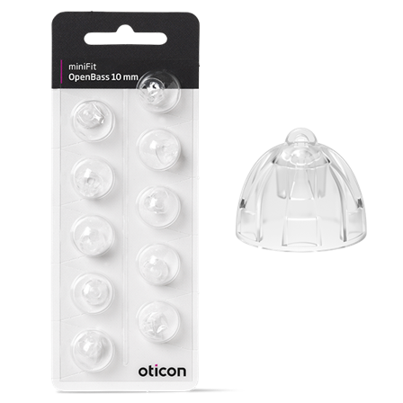 Oticon miniFit Open Bass 10mm