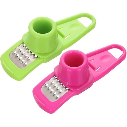 Valkosipuliraastin Mini Inkivääriraastin Monitoiminen Premium Inkivääri Valkosipuli Raastettu Keittiövälineille 2kpl Keittiötyökalut ja -vempaimet