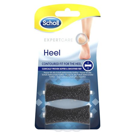 Scholl Expertcare heel refill til elektrisk fotfil 2 stk