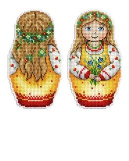 Plastik Canvas Sommermädchen