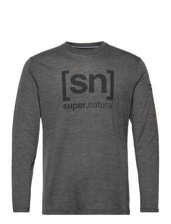 M Logo Ls Grey Super.natural