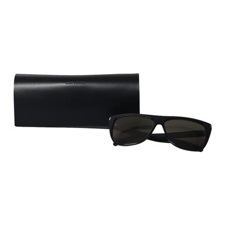 Saint Laurent Vintage, Pre-Owned Sunglasses Zwart, Dames, Maat:ONE Size