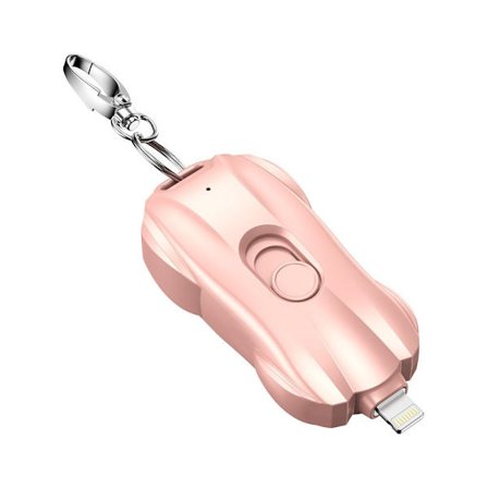 Bærbar Power Bank-nødoplader PINK TIL IPHONE