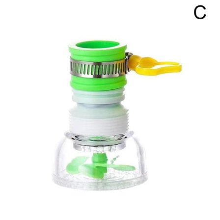Kran Anti Splash Device Anti Splash Head Kranvatten Dusch Exte green 1pcs