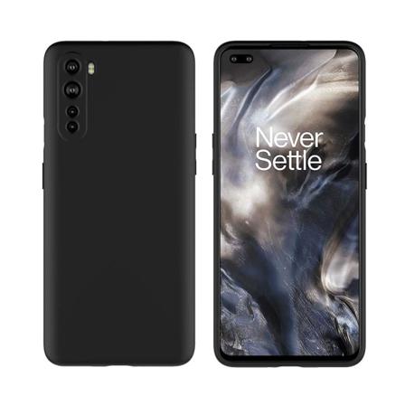 Mobilskal Silikon Oneplus Nord - Svart Svart